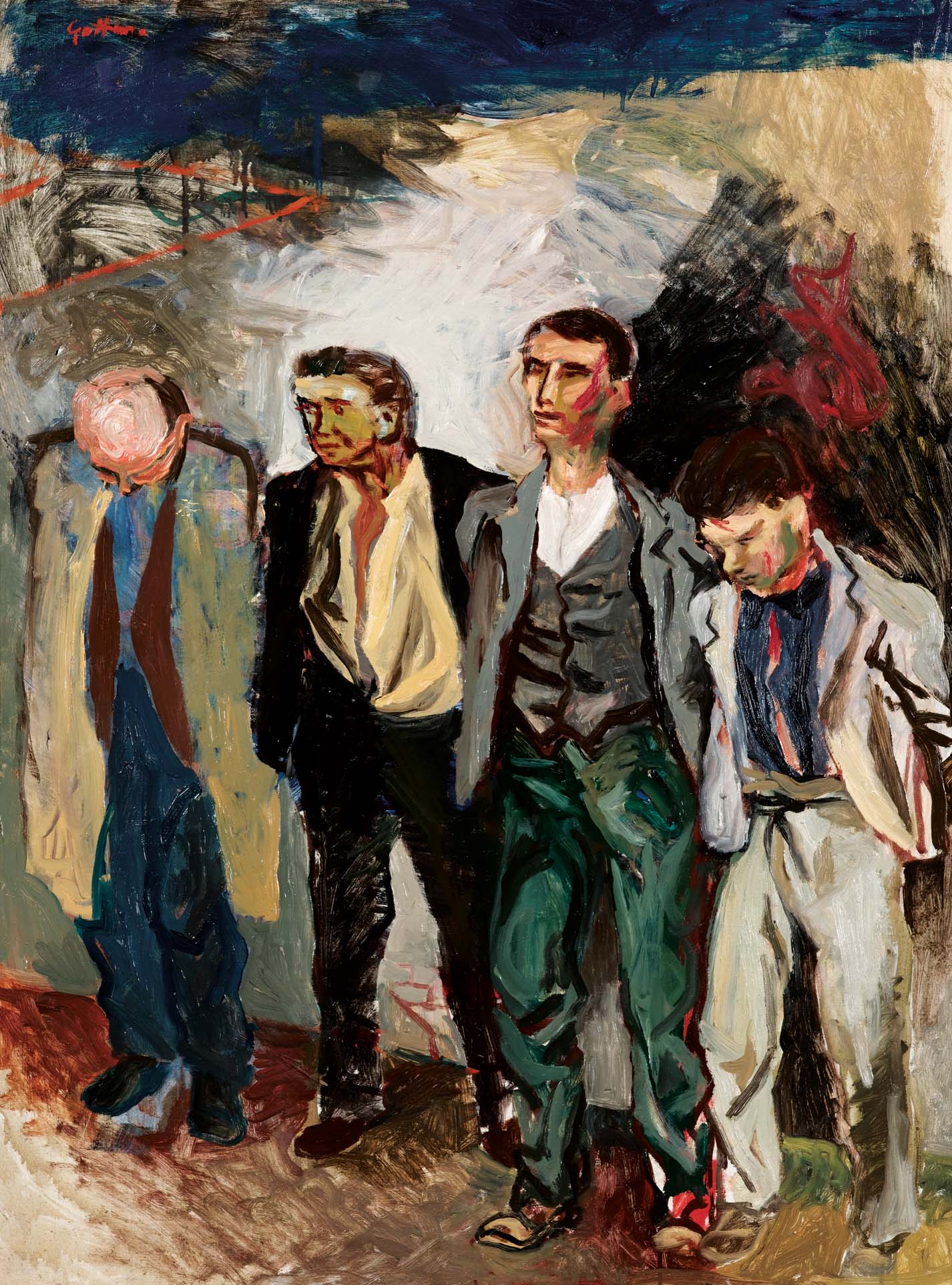 Guttuso - Fucilazione in campagna