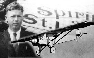 1927  Charles Lindbergh berfliegt den Atlantik von New York nach Paris